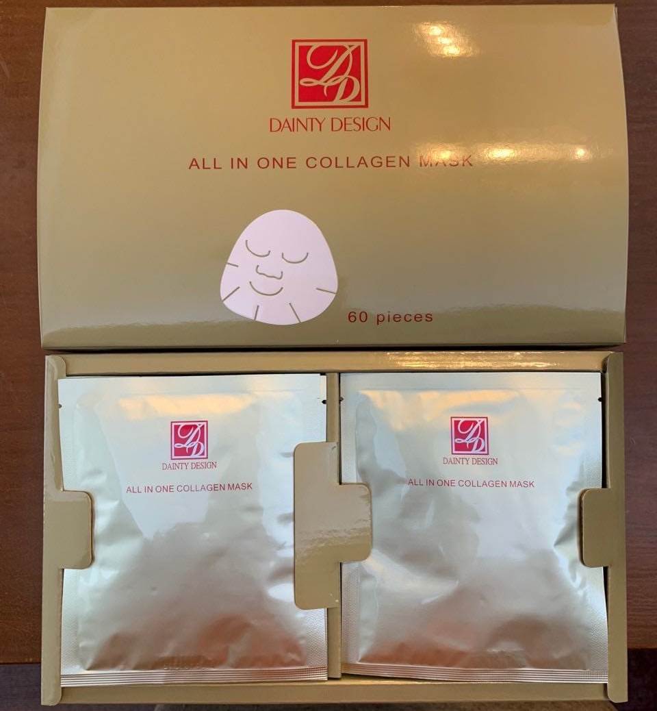 Dainty Design All in One Collagen Mask (60pack/box)